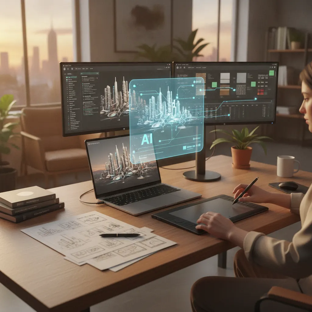 Visuelle Schnittstellen: KI-Tools im Arbeitsfenster